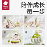 babycare婴儿健身架脚踏钢琴0-1岁新生儿见面礼物宝宝安抚玩具蓝牙橄榄色 实拍图