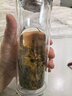 【京东物流配送】高硼硅双层玻璃杯大容量泡茶杯水杯子茶水分离杯 【双层加厚】茶杯350ml1只 实拍图
