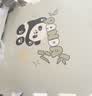 欧孕（OUYUN）婴儿爬爬垫拼接双面加厚XPE儿童爬垫 熊猫60×60×2.5 18片 实拍图