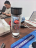 【京东物流配送】高硼硅双层玻璃杯大容量泡茶杯水杯子茶水分离杯 【双层加厚】茶杯350ml1只 实拍图