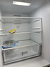 华凌美的出品271升冰箱小型三开门一级能效双变频风冷无霜冷冻冰箱HR-282WTP 实拍图