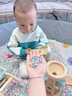 活石（LIVING STONES）儿童沙池玩具套装家庭游乐场沙子在家玩围栏套装仿陶瓷沙六一礼物 实拍图