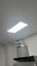 欧普照明led集成吊顶厨房卫生间厕所嵌入式吸顶灯铝扣面板平板灯防潮防锈 36W /30*60cm/白光【极窄边框】 实拍图