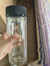 富光男女士双层玻璃杯 高硼硅玻璃304茶隔水杯子 加厚杯底500ml 实拍图