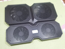九州风神（DEEPCOOL）X6 笔记本散热器 （电脑配件/笔记本支架/散热架/散热垫/适用于15.6英寸/风冷） 实拍图