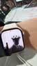 Apple/苹果 Watch S11 智能手表GPS款46毫米玫瑰金色铝金属表壳淡桃粉色运动型表带S/M MEVT4CH/B 实拍图