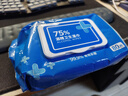京东京造 75%酒精湿巾80片*3包杀菌率99.9% 湿纸巾 卫生消毒湿巾纸 实拍图