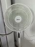 美的（Midea）【幸运草安睡1S】一级能效直流变频声控电风扇家用遥控卧室静音落地扇台式桌面抗菌大风力转页扇 实拍图