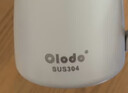 欧乐多（Olodo）德国 拉花杯304不锈钢拉花缸咖啡奶泡杯加厚带刻度尖嘴拉花壶奶缸 304拉花杯【奶白600ml】贈拉花针 实拍图