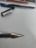 uni三菱 UM-100学生用中性笔签字笔混色(替芯UMR-5)0.5mm（3黑1蓝1红）5支装 实拍图