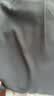 萝美酱西装裤女小个子春秋高腰垂感阔腿裤梨形休闲直筒裤子遮肉职场长裤 黑色小个子【夏季冰丝款】 L 实拍图