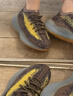 阿迪达斯Yeezy350椰子透气青少年学生灰橙运动鞋  37 实拍图