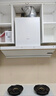 美的（Midea）【蒸汽洗AK7PRO皓月版价保618】烟机28风量顶侧一体AK7 PRO-W+Q529L-W天然气套装 实拍图