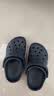 卡骆驰（CROCS）贝雅卡骆班儿童洞洞鞋沙滩鞋男女童包头拖鞋/207018/207019 深蓝色-410 25 (150mm) 实拍图