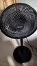 美的（Midea）【超级单品】七叶轻音立式电风扇家用柔风落地扇台式桌面小型风扇大风量节能摇头宿舍电扇 SAF30AB 实拍图