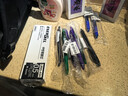 派通（Pentel ）【热门商品】BLN105按动绿色中性笔高颜值0.5mm签字笔商务学生速干水笔水性笔文具 绿色单支装 实拍图