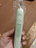飞利浦（PHILIPS）声波电动牙刷钻石3系 5倍洁齿5种模式 洁净刷头*2 生日礼物送男士/女友 价保618 HX5161/04抹茶绿 实拍图