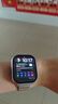 Apple/苹果 Watch S11 智能手表GPS+蜂窝款42毫米银色铝金属表壳雾紫色运动型表带S/M MF9G4CH/B 实拍图
