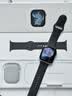 Apple/苹果 Watch S11 智能手表GPS款46毫米深空灰色铝金属表壳黑色运动型表带S/M MEVN4CH/B情人节 实拍图