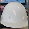 舜选安全帽工地新国标高级安全头盔防砸透气 纯ABS材质 领导工人建筑施工铁路工程 白色SHX-K2 1顶 实拍图