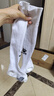 卡尔美（KELME）长筒足球袜防滑纱厚底高筒专业足球比赛训练精英运动袜 白色 XS 实拍图