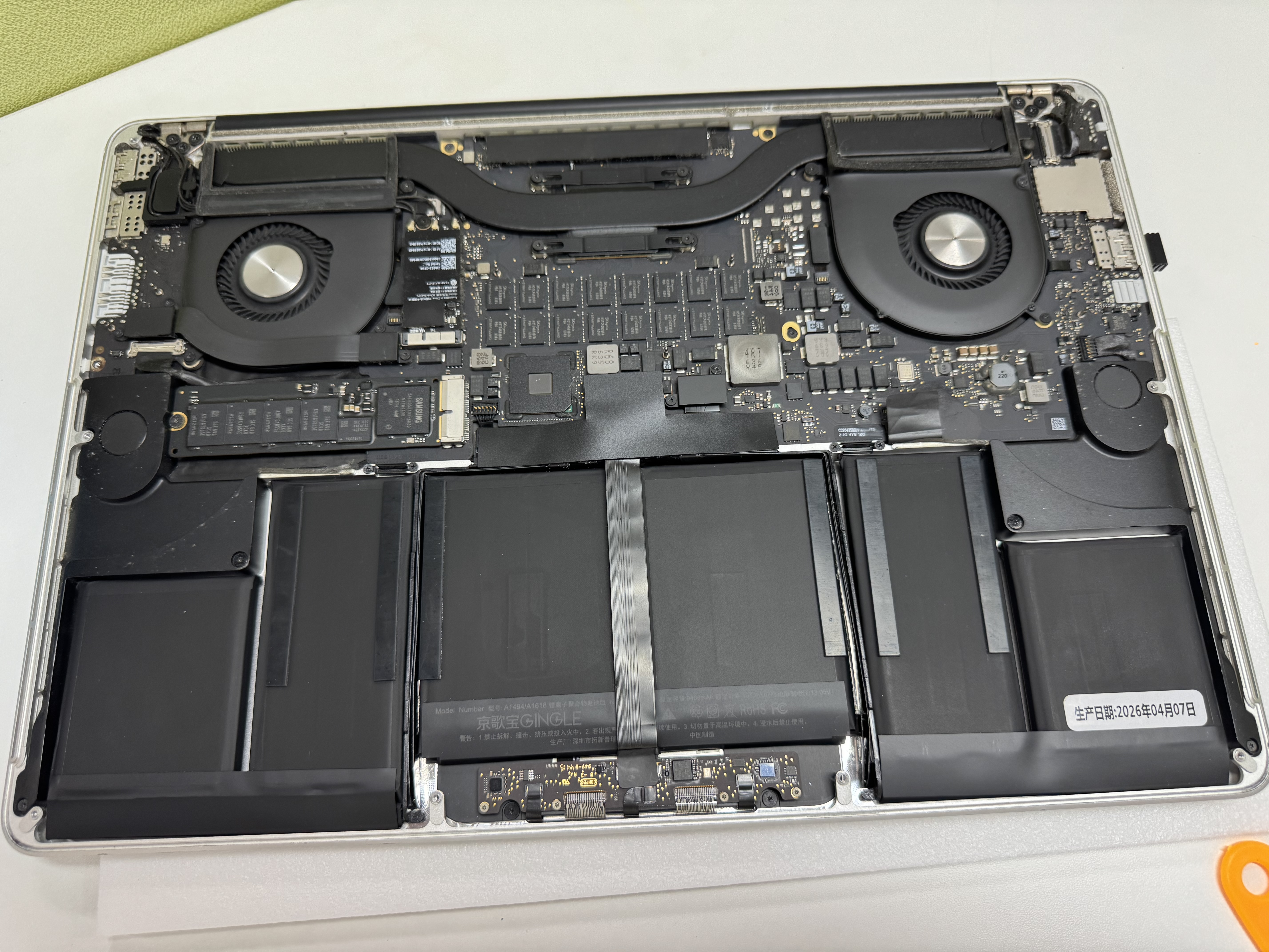 京歌宝适用苹果笔记本电池 MacBook Pro A1398电池 A1494 A1618 Pro15.4英寸2013年末-2015年款 稳定耐用 实拍图