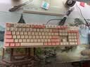 黑峡谷（Hyeku）GK715S 104键 机械合金键盘 有线108键盘游戏电竞键盘 白光可热插拔凯华BOX轴 白粉茶轴 实拍图