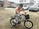 永久（FOREVER）61儿童节礼物自行车宝宝脚踏车3-8岁男女小孩折叠童车16寸一体轮 实拍图