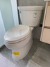 科勒（KOHLER） 马桶卫生间家用大冲力五级旋风虹吸分体坐便器缓降静音盖板 5706/6345希玛龙 305坑距（290-390选） 305/300mm 实拍图