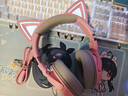雷蛇（Razer） 北海巨妖萌猫版V2蓝牙版 无线头戴电竞游戏耳机 网红猫耳 RGB灯效 吃鸡神器 粉色 适配三角洲行动 实拍图