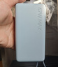 小米（MI）【3C认证】自带线充电宝20000 67W 浅蓝色可上飞机/火车 可充手机平板笔记本iPhone 实拍图