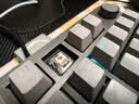 达尔优（dareu）EK815pro机械键盘游戏键盘98配列多媒体旋钮渐变键帽 白烟青-脆波波轴 实拍图