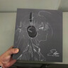 水月雨羽翼 Edge 头戴式蓝牙耳机ANC主动降噪便携可折叠hifi长续航蓝牙5.4 米白色 实拍图