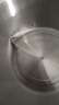 特厚不锈钢平底锅奶锅电磁炉通用不粘锅辅食锅汤锅煮锅蒸锅汤锅 胡桃木锅17cm 实拍图