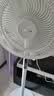 美的（Midea）【幸运草安睡1S】一级能效直流变频声控电风扇家用遥控卧室静音落地扇台式桌面抗菌大风力转页扇 实拍图