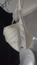金三塔无钢圈文胸里外真丝桑蚕丝性感薄款美背丝滑亲肤内衣 白色 M (70A/70B/70C/75A/75B) 实拍图