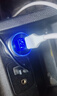 纽曼（Newmine）车载充电器点烟器一拖二双USB金属车充电压显示检测快充SX001-008 实拍图