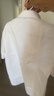 衣诺坊儿童衬衫短袖白色演出服西服衬衣夏款T恤  短袖：白色衬衫 150CM 实拍图