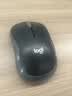 罗技（Logitech）M185鼠标 无线鼠标 办公鼠标 对称鼠标 黑色灰边 带无线2.4G接收器 实拍图