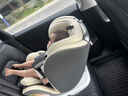 Heekin德国 儿童安全座椅汽车用0-4-12岁婴儿宝宝360度旋转ISOFIX硬接口 时尚灰(ISOFIX+360度旋转) 实拍图