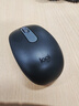 罗技（Logitech）M196 无线蓝牙鼠标 办公鼠标 笔记本商务办公家用 小巧便携 对称手型 石墨灰 实拍图