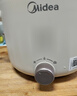 美的（Midea）电煮锅 0涂层不锈钢 宿舍小电锅 多功能家用宿舍泡面小火锅 2.6L蒸煮一体电热锅 XZC2066G 配蒸笼 实拍图