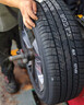 优科豪马轮胎 215/55R17 94V E70B 原配广汽本田缤智/奥德赛/凯美瑞/尊瑞 实拍图