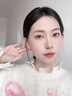 DAISY DREAM爆闪S形999足银圆头耳钉女独特睡觉免摘耳环养耳洞螺丝拧扣耳饰品 【999银】3mm双圆头锆石耳钉 实拍图