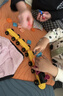 费乐（FEELO）兼容乐高大颗粒儿童拼装积木玩具男女孩六一儿童节礼物4节小火车 实拍图