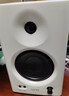 漫步者（EDIFIER）MR4 有源监听2.0音箱 高保真HIFI音质 多媒体电脑电视音响 桌面音响 白色 实拍图