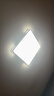 惠普精工卧室吸顶灯led现代简约餐厅书房灯具方50*50cm遥控三色 实拍图