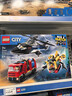 乐高LEGO 城市CITY 车辆飞机房屋街景模型 拼装积木 男孩女孩礼物 60462 直升机消防车与潜艇 实拍图