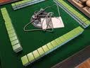 如喜【防侧翻20万次不卡牌】麻将机全自动餐桌低音家两用一体折叠电动 【JD仓】杀菌除湿低音-折叠星空灰 请联系客服选择麻将牌大小 实拍图