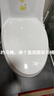 潜水艇马桶盖通用坐便器盖子家用加厚盖板老式抽水马桶圈器配件缓降 V型叠盖款MG11 长底座快拆 实拍图